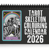 2026 Tarot Colouring Calendar